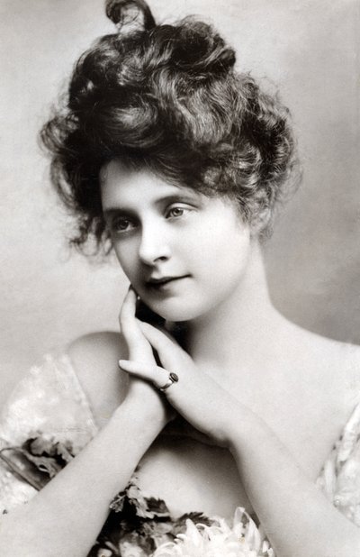 بيلي بيرك 1885-1970 ، ممثلة أمريكية ، 1908. بواسطة جونستون وهوفمان