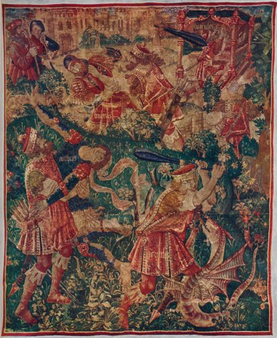 مشاهد من حياة هرقل: نسيج منسوج بواسطة Joos of Audenarde ، 1498 1946 بواسطة جووس أودنارد