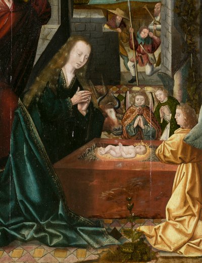 لوحة ثلاثية بيت لحم ، حوالي 1540 (رسم على الخشب) بواسطة Joos van (Attr. To) Cleve