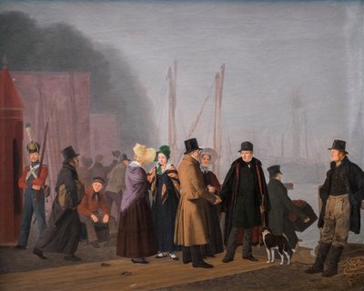 مشهد الوداع في تولدبودن بواسطة جورجن رود