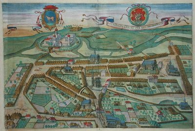 Lovicensis ، من "Civitates Orbis Terrarum" بواسطة Georg Braun (1541-1622) و Frans Hogenburg (1535-90) ، c.1572 (نقش ملون) بواسطة جوريس (بعد) هوفناجل
