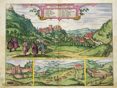 منظر للحمرة ، من "Civitates Orbis Terrarum" لجورج براون (1541-1622) وفرنس هوجنبرج (1535-90) ، 1564 بواسطة جوريس هوفناجل