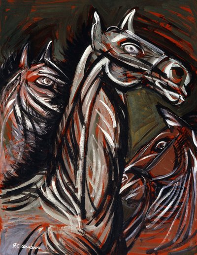 خيل؛ خيل بواسطة خوسيه كليمنتي أوروزكو