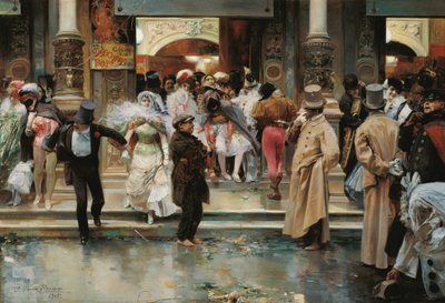 ترك الكرة المسكرة - غارسيا وراموس ، خوسيه (1852-1912) - 1905 - زيت على قماش - 70.5x104.1 - متحف كارمن تيسن ، ملقة بواسطة خوسيه جارسيا راموس