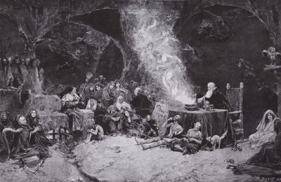 السحرة "السبت بواسطة Jose Benlliure y Gil