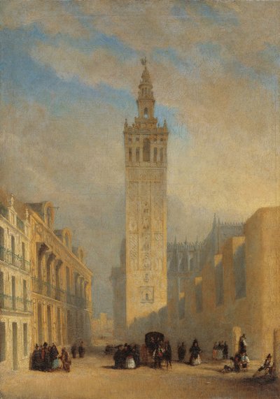 صورة جيرالدا من Calle Placentines - Dominguez Becquer، Jose (1805-1841) - حوالي 1836 - زيت على قماش - 57.4x40.2 - متحف كارمن تايسن ، ملقة بواسطة خوسيه دومينجيز بيكير