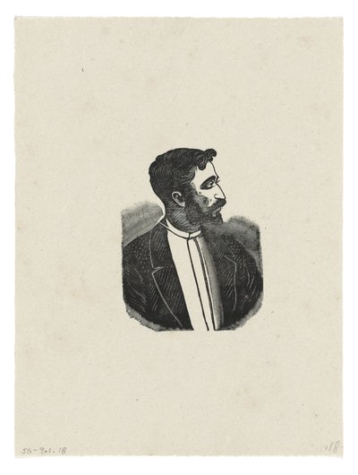بورتريه ، 1888-1913 ، طُبع عام 1942 (نقش) بواسطة خوسيه غوادالوبي بوسادا