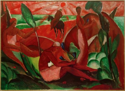 المرأة على الشاطئ بواسطة جوزيف إيبرز