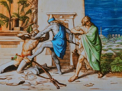 A2_Exodus_03_موسى يقتل مصريًا بواسطة جوزيف جوهان مايكل