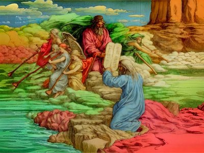 A2_الخروج_11_الوصايا العشر بواسطة جوزيف جوهان مايكل