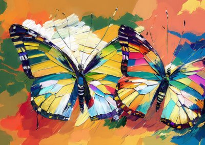 حيوانات الفراشات 3 بواسطة جوزيف جوهان مايكل