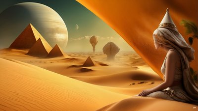 Dreamcore_Dessert-World_04 بواسطة جوزيف جوهان مايكل