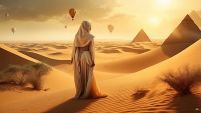 Dreamcore_Dessert-World_05 بواسطة جوزيف جوهان مايكل
