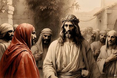 يسوع_خانه يهوذا_03 بواسطة جوزيف جوهان مايكل