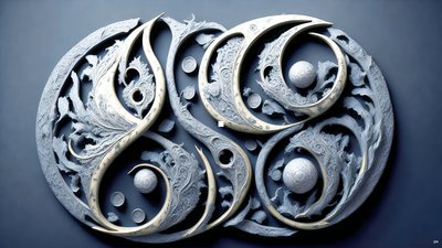 مفهوم فنغ شوي المغطى بـ YIN و YANG _03 بواسطة جوزيف جوهان مايكل