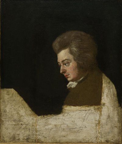 وولفجانج أماديوس موزارت 1756-1791 ، 1789 بواسطة جوزيف لانج