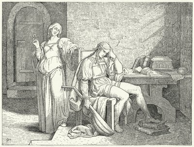 Enzio of Sardinia ، الابن غير الشرعي للإمبراطور الروماني المقدس فريدريك الثاني ، في أسر Guelph Lombards بواسطة جوزيف ماتياس (بعد) ترينكوالد