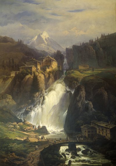منظر لـ Bad Gastein بواسطة جوزيف ماتيج نافراتيل