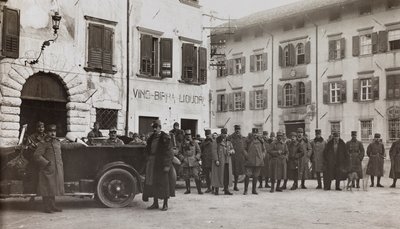 ألبوم "بلدي الحرب العالمية - ذكريات الجبهة الجنوبية الغربية (كارينثيا ، إيطاليا ، جنوب تيرول) (حربتي العالمية - ذكريات الجبهة الجنوبية الغربية في كارينثيا ، إيطاليا ، ترينتينو ألتو أديجي) 31/03 / 1915-12 / 11/1918 - جوزيف زوهليس فيينا ": جنود في  بواسطة جوزيف زوهليس