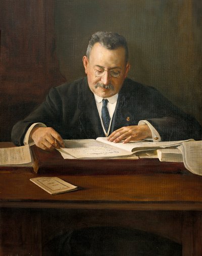 صورة إنريك برات دي لا ريبا (1870-1917) ، سياسي قومي كاتالوني ، القرن العشرين (رسم) بواسطة جوزيب ماريا ماركيز إي بويج