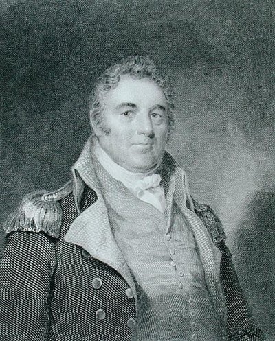 ريتشارد ديل (1756-1826) ، نقش بواسطة ريتشارد دبليو دودسون (1812-67) بعد نسخة من اللوحة الأصلية لجيمس بارتون لونجاكري (1794-1869) (نقش) بواسطة جوزيف (بعد) وود