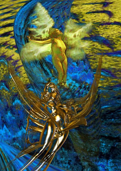 ملاكان بواسطة جوزيف أنجيللا أوكييه