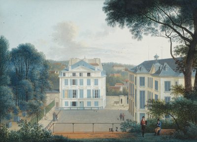 منزل بوفون في Jardin des Plantes ، باريس بواسطة جوزيف أوغست كنيب