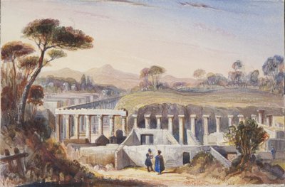 تم لصق الألوان المائية في مجلة Thomas Moodys في جولة عبر سويسرا وإيطاليا ، 1822 (مرحاض على ورق) بواسطة جوزيف آكس سليب