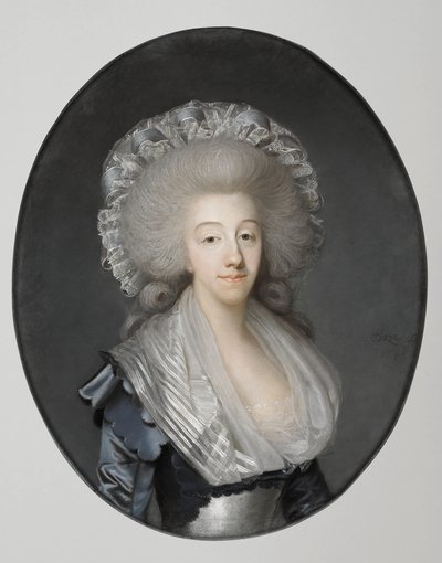 الأميرة ماريا تيريزا من سافوي 1756-1805 ، كونتيسة أرتوا ، 1785. بواسطة جوزيف بوز