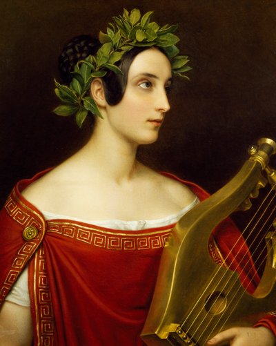 السيدة تيريزا سبنس في دور Sappho بواسطة جوزيف كارل ستيلر