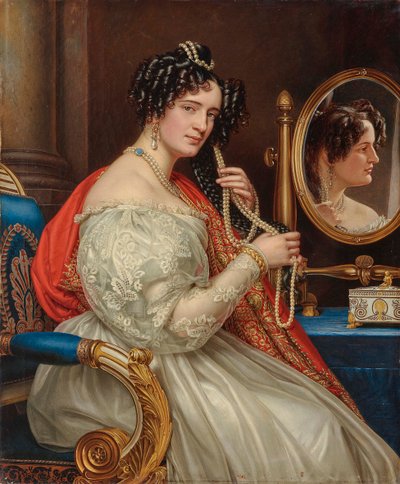 صورة للكونتيسة صوفيا كيسليف 1801-1875 ، ني بوتوكا ، 1834. بواسطة جوزيف كارل ستيلر