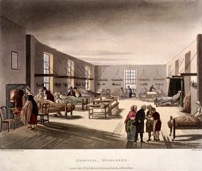 شارع مورتيمر ، ماريليبون ، لندن ، 1808 بواسطة توماس رولاندسون