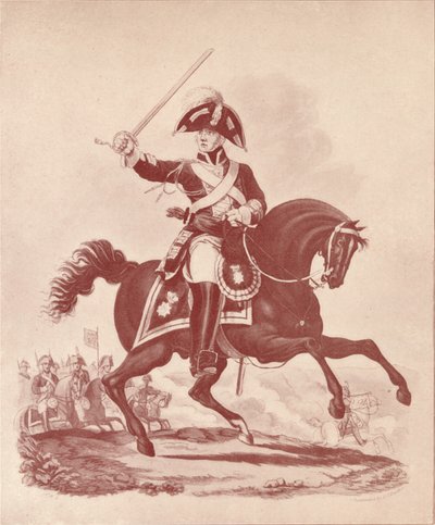 ضابط ، الفوج الثاني ، حراس حياة واترلو ، 1812-1815 1909 بواسطة جوزيف قسطنطين ستادلر