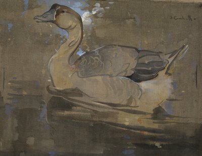 الإوزة الصينية (الغواش على الكتان) بواسطة جوزيف كوراهول