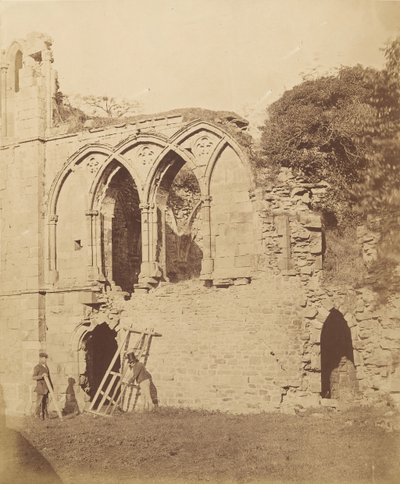 دير إيزبي. غرفة الطعام ، 1850. بواسطة جوزيف كوندال