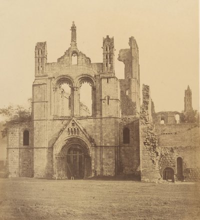 دير كيركستال. من الغرب ، 1850. بواسطة جوزيف كوندال