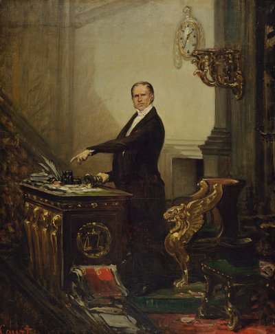 صورة لأندريه دوبين 1783-1865 ، ج. 1850. بواسطة جوزيف ديزاير كورت