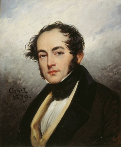صورة لبول دي كوك 1793-1871 ، 1839. بواسطة جوزيف ديزاير كورت
