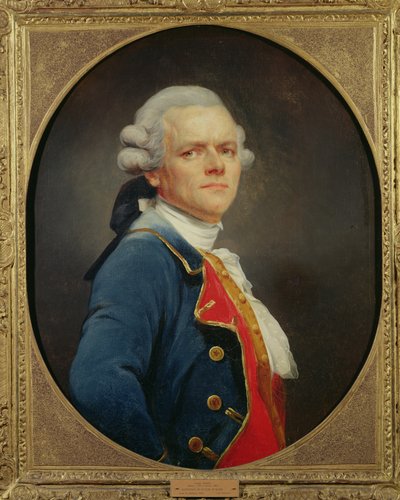 صورة الذات كضابط بحري بواسطة Joseph Ducreux