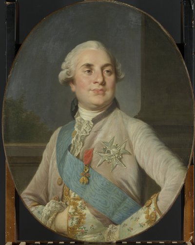 صورة لويس السادس عشر ملك فرنسا لويس السادس عشر (1754-1793) ملك فرنسا بواسطة جوزيف دوبليسيس (ورشة عمل)