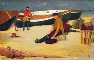 تنظيف الخطوط ، 1900 (مرحاض على ورق) بواسطة جوزيف إدوارد سوثال