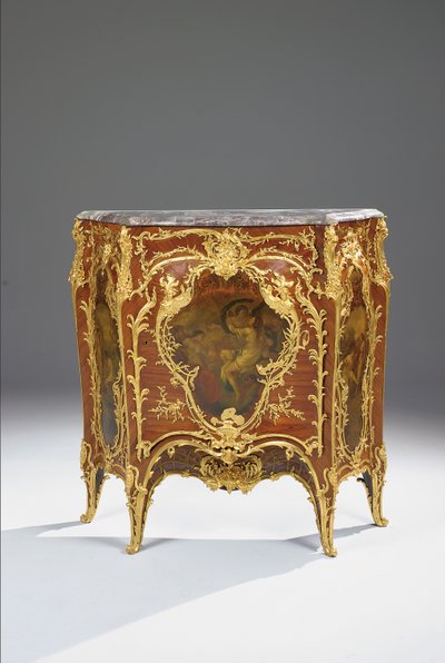 وحدة الدعم ، c1900 (Kingwood مثبتة على Ormolu & Wenis Martin) بواسطة جوزيف إيمانويل زوينر
