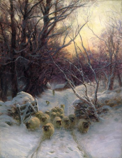 لقد أغلقت الشمس يوم الشتاء بواسطة Joseph Farquharson
