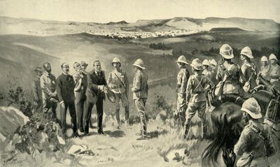 "الاستسلام الرسمي لبلومفونتين" ، 1900. بواسطة جوزيف فينيمور