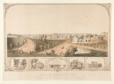 جنوب بوسطن ، 1859 بواسطة جوزيف فوكسكروفت كول