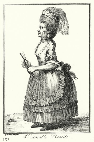 The Lovely Rosette (engraving) بواسطة جوزيف فرانز فون (بعد) جوز