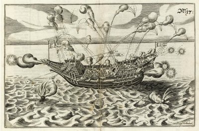 رسم توضيحي من Naval Architecture von J. Furttenbach بواسطة جوزيف فورتنباخ