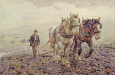 مروعة في جنوب داونز بالقرب من ويلمنجتون ، ساسكس ، بواسطة Joseph Harold Swanwick