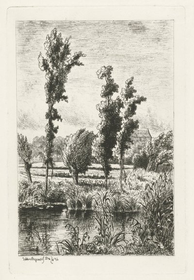 الأشجار في حفرة بواسطة جوزيف هارتوجينسيس