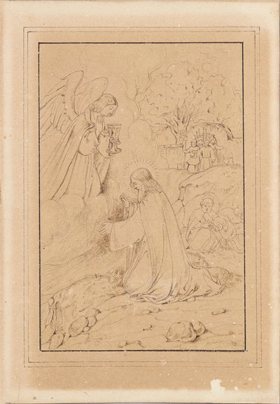 المسيح على جبل الزيتون بواسطة جوزيف هاسلواندر